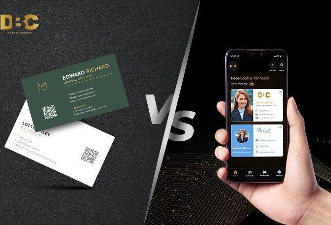 The Pros & Cons of Paper Vs Virtual Visiting Cards